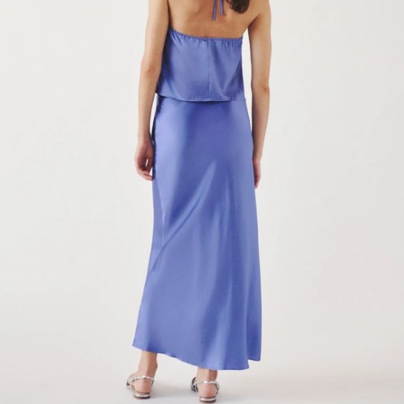 Reformation Beba Silk Two Piece + Jacaranda - Picture 3 of 8